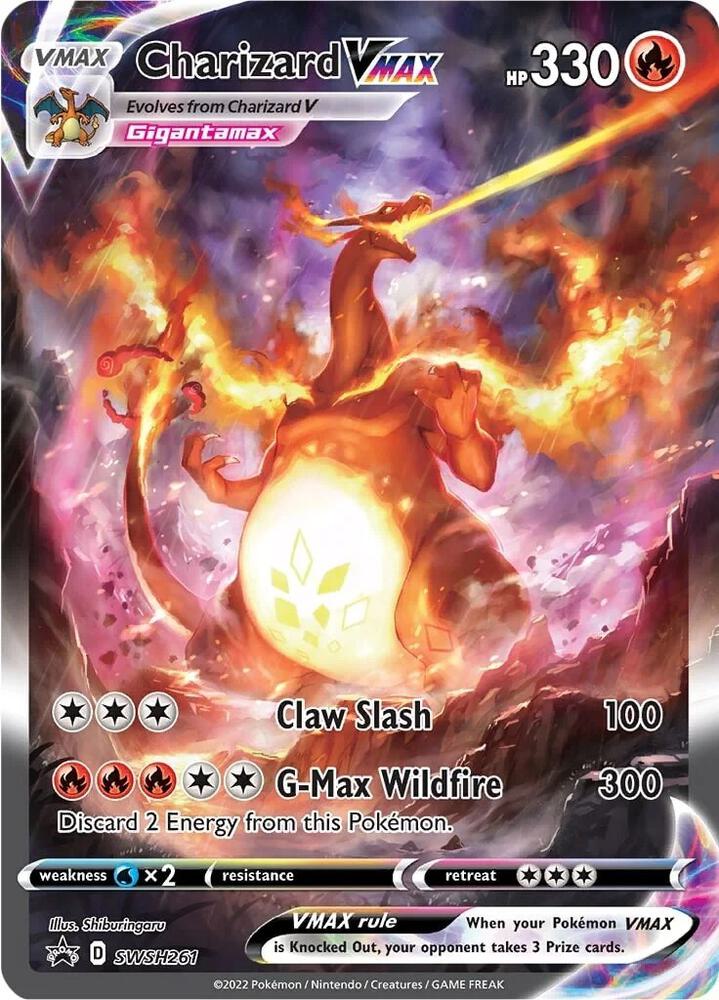 Charizard VMAX SWSH261 (SWSH: Sword & Shield Promo Cards)  - Holofoil | Good Games Adelaide SA