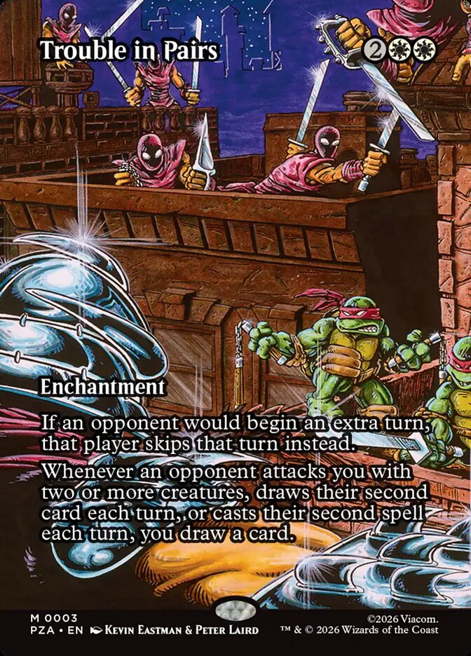 Trouble in Pairs 3 (Teenage Mutant Ninja Turtles Source Material)  - Foil | Good Games Adelaide SA