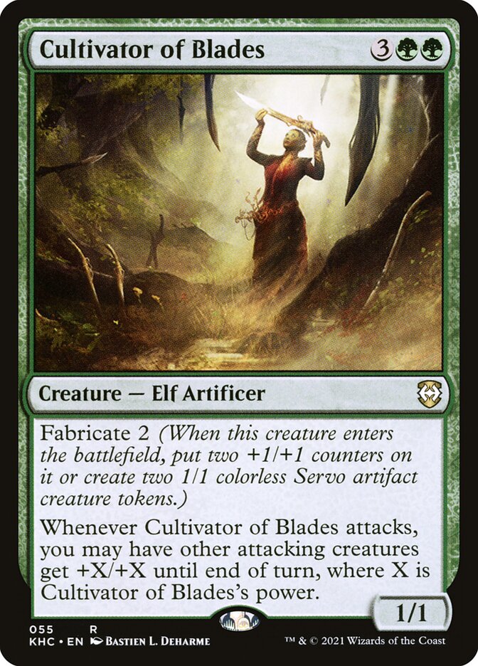Cultivator of Blades 55 (Commander: Kaldheim)  | Good Games Adelaide SA