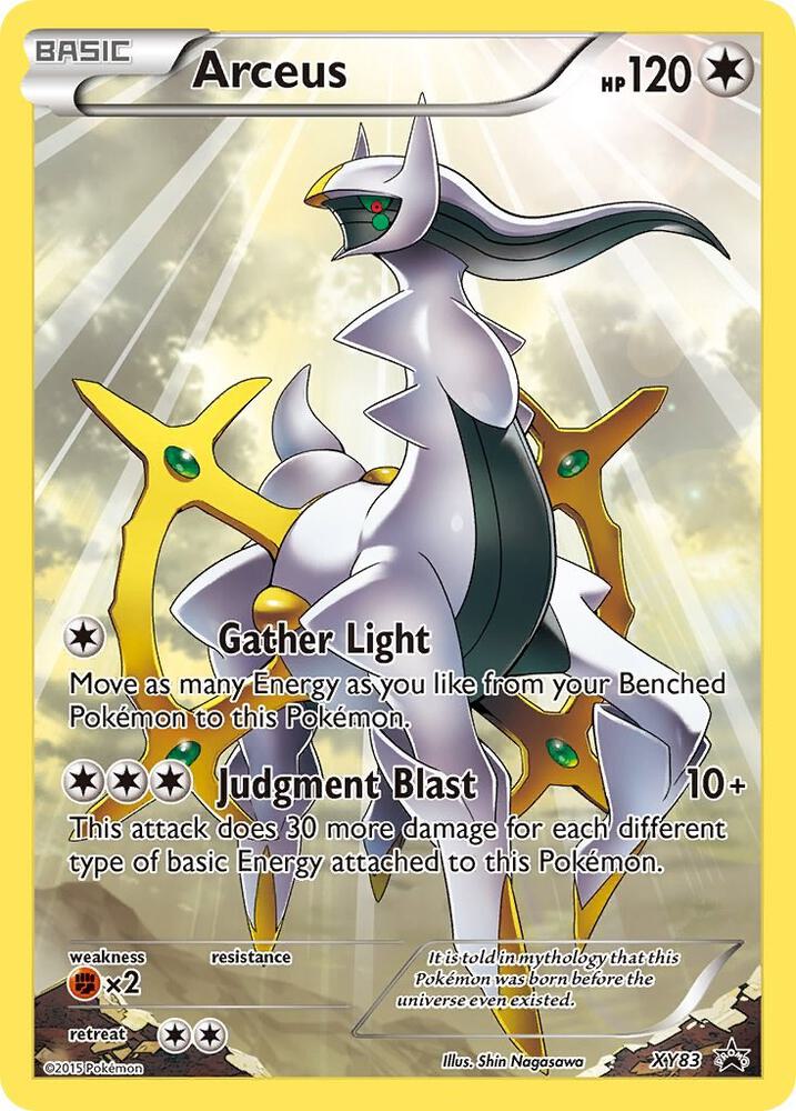 Arceus XY83 (XY Promos)  - Holofoil | Good Games Adelaide SA