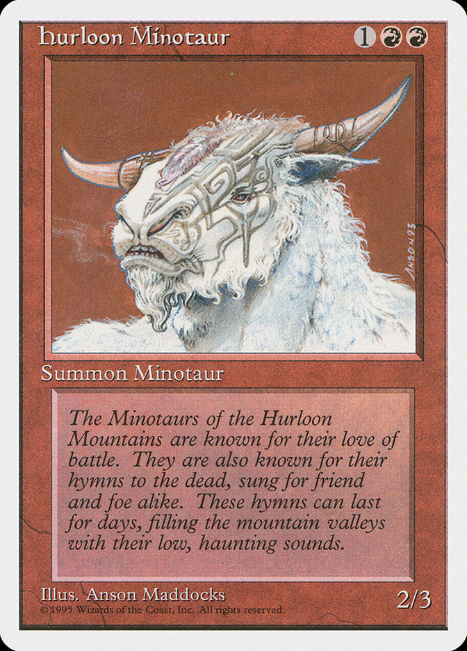 Hurloon Minotaur  (Fourth Edition)  | Good Games Adelaide SA