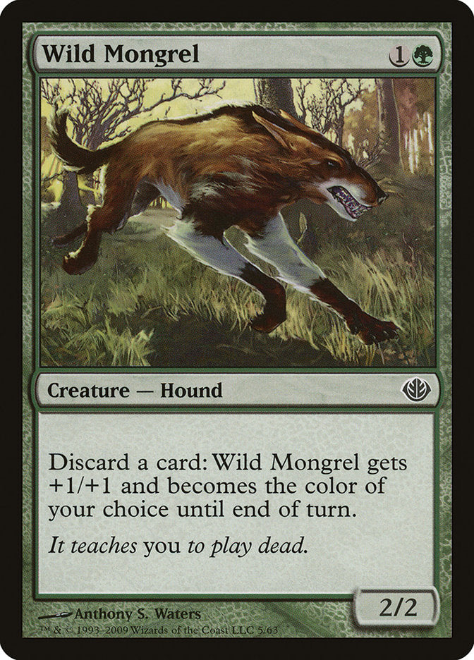 Wild Mongrel 5 (Duel Decks: Garruk vs. Liliana)  | Good Games Adelaide SA