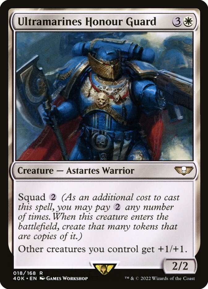 Ultramarines Honour Guard 18/617 (Universes Beyond: Warhammer 40,000)  | Good Games Adelaide SA