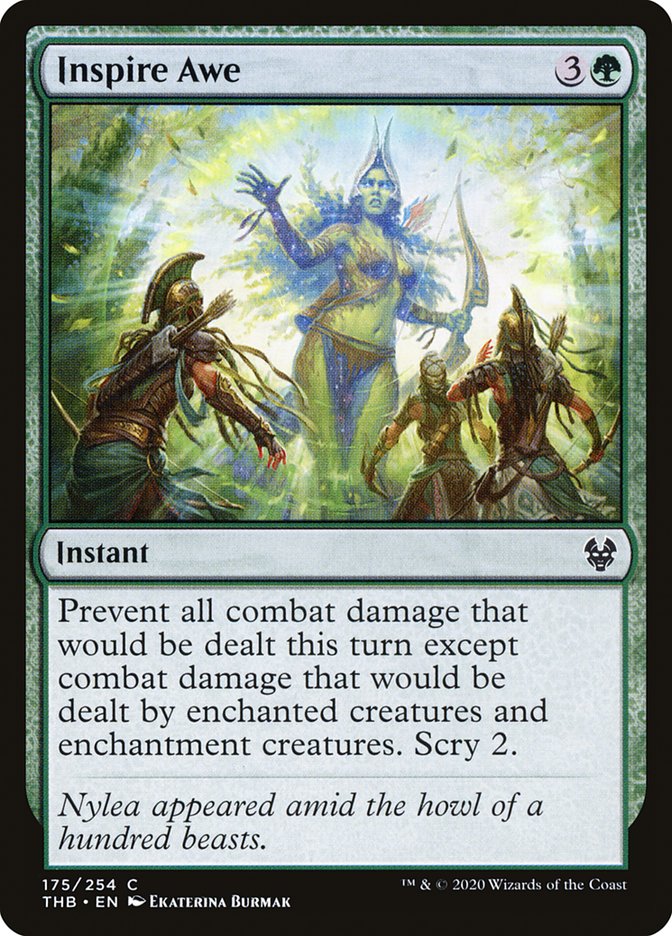 Inspire Awe 175 (Theros Beyond Death)  - Foil | Good Games Adelaide SA