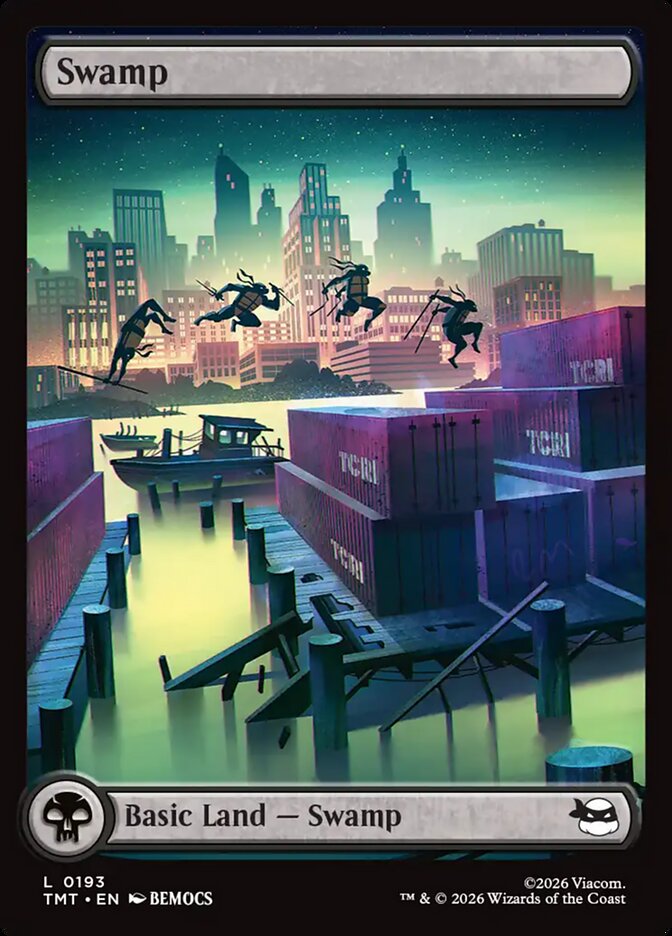 Swamp  193 (Teenage Mutant Ninja Turtles)  - Foil | Good Games Adelaide SA