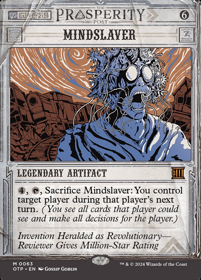 Mindslaver 63 (Outlaws of Thunder Junction: Breaking News)  | Good Games Adelaide SA