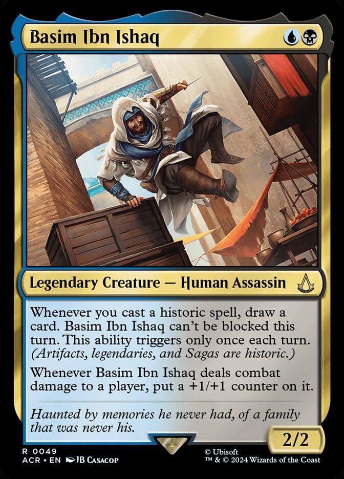 Basim Ibn Ishaq 49 (Universes Beyond: Assassin's Creed)  | Good Games Adelaide SA