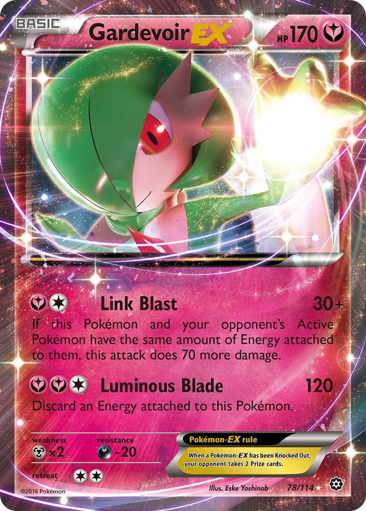 Gardevoir EX 78/114 (XY - Steam Siege)  - Holofoil | Good Games Adelaide SA
