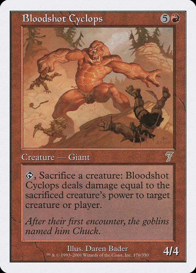 Bloodshot Cyclops 176 (7th Edition)  | Good Games Adelaide SA