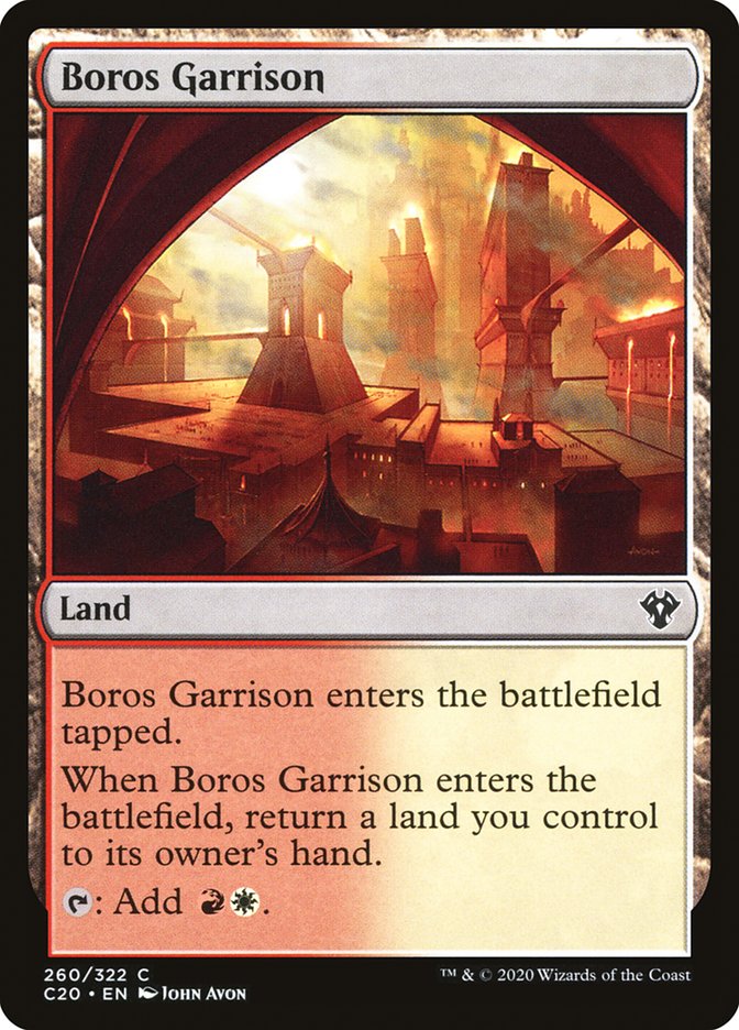 Boros Garrison 260 (Commander 2020)  | Good Games Adelaide SA