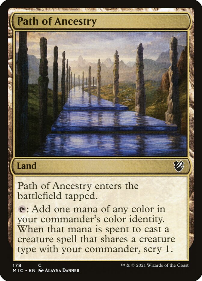 Path of Ancestry 178 (Commander: Innistrad: Midnight Hunt)  | Good Games Adelaide SA