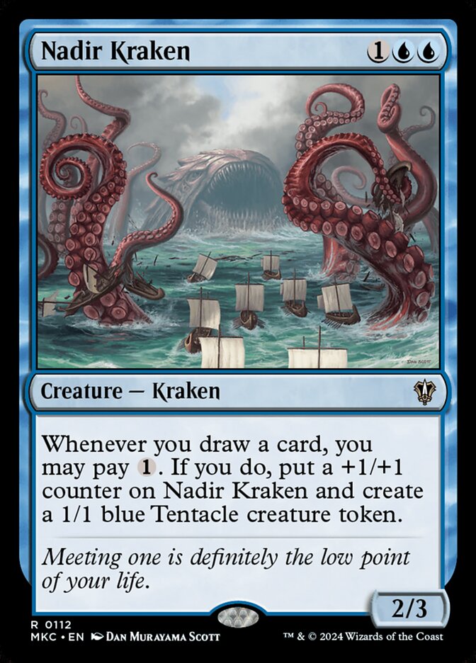 Nadir Kraken 112 (Commander: Murders at Karlov Manor)  | Good Games Adelaide SA