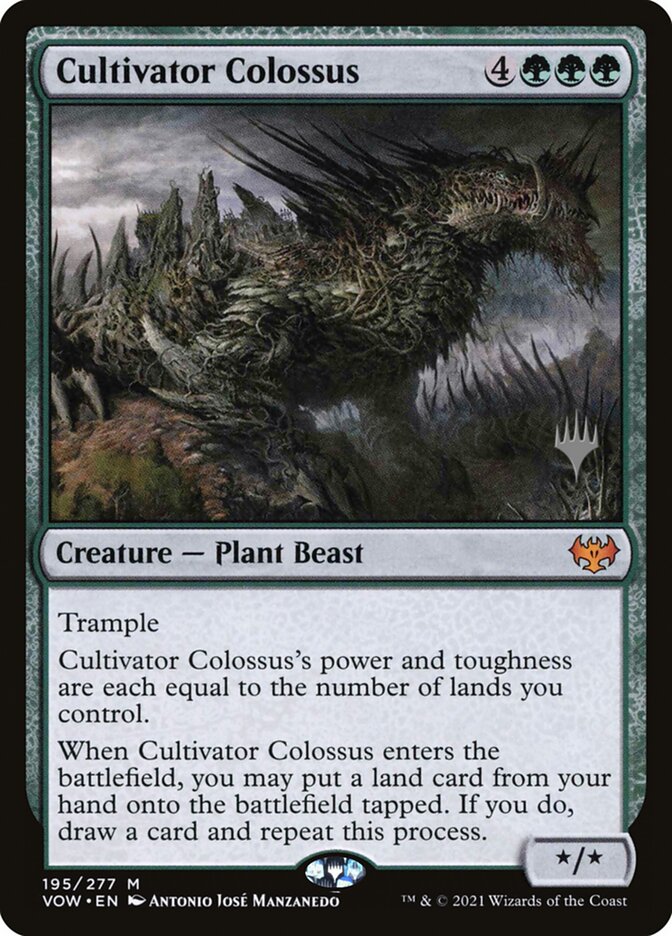 Cultivator Colossus 195 (Promo Pack: Dominaria United)  - Foil | Good Games Adelaide SA
