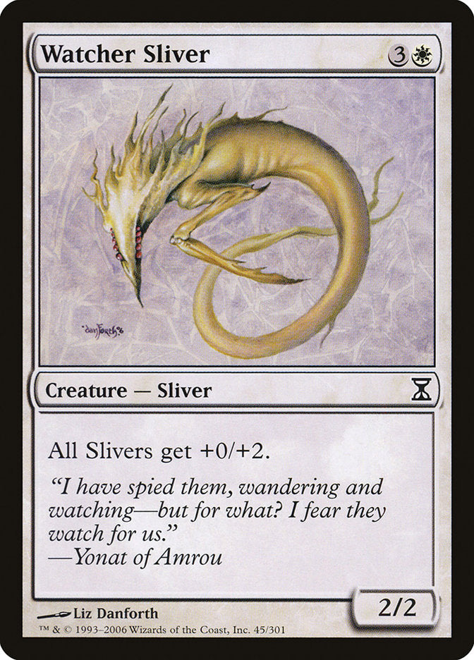 Watcher Sliver 45 (Time Spiral)  | Good Games Adelaide SA