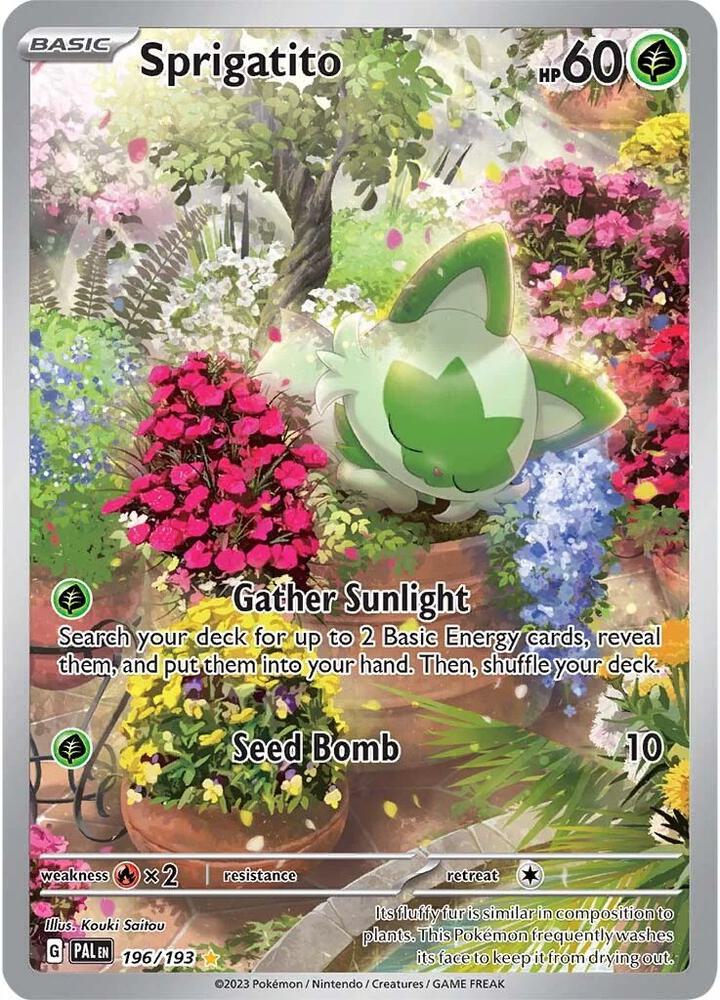 Sprigatito 196/193 (SV02: Paldea Evolved)  - Holofoil | Good Games Adelaide SA