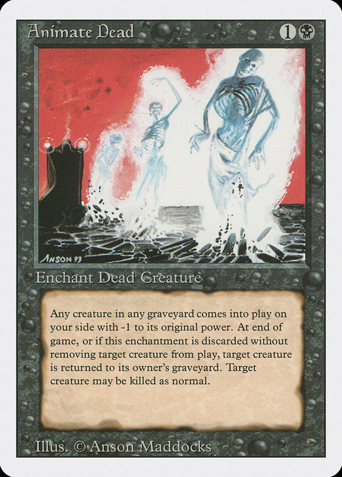Animate Dead  (Revised Edition)  | Good Games Adelaide SA