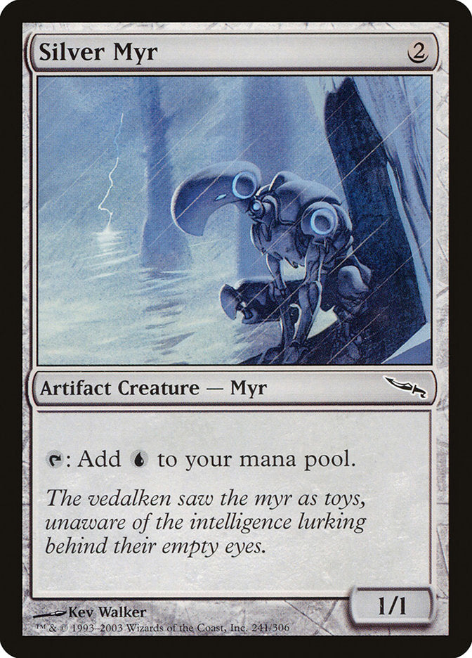Silver Myr 241 (Mirrodin)  - Foil | Good Games Adelaide SA