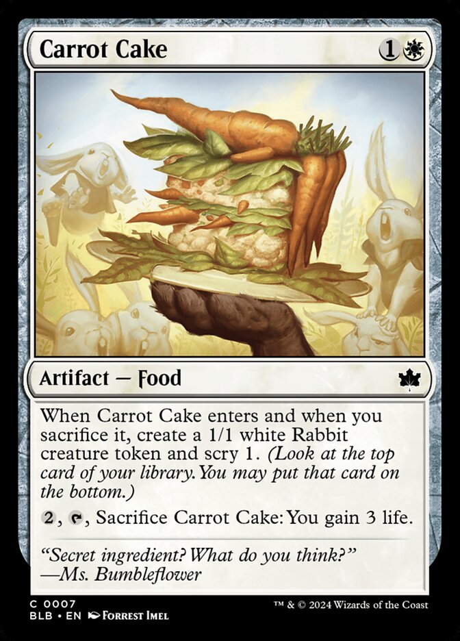 Carrot Cake 7 (Bloomburrow)  | Good Games Adelaide SA