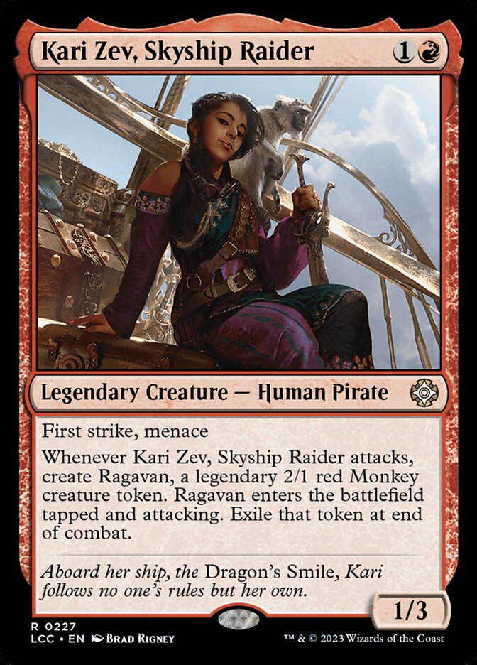 Kari Zev, Skyship Raider 227 (Commander: The Lost Caverns of Ixalan)  | Good Games Adelaide SA