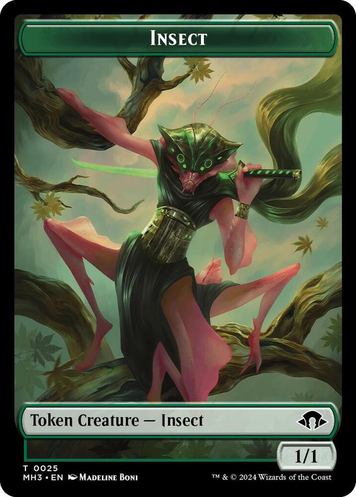 Insect Token 0025 25 (Modern Horizons 3)  | Good Games Adelaide SA