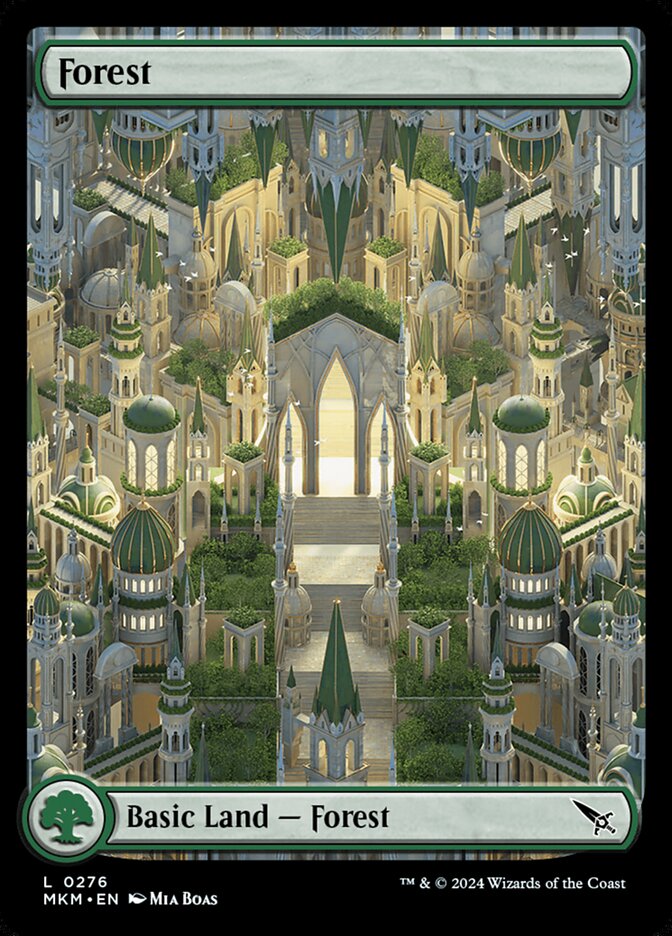 Forest 276 (Murders at Karlov Manor)  - Foil | Good Games Adelaide SA