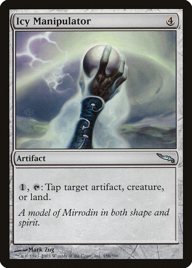 Icy Manipulator 186 (Mirrodin)  - Foil | Good Games Adelaide SA