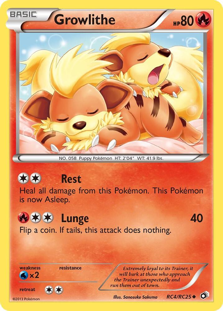 Growlithe RC4/RC25 (Legendary Treasures: Radiant Collection)  - Holofoil | Good Games Adelaide SA