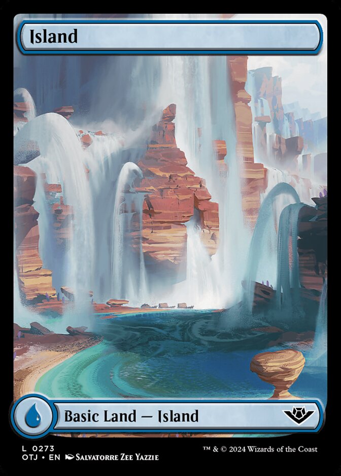Island 273 (Outlaws of Thunder Junction)  - Foil | Good Games Adelaide SA
