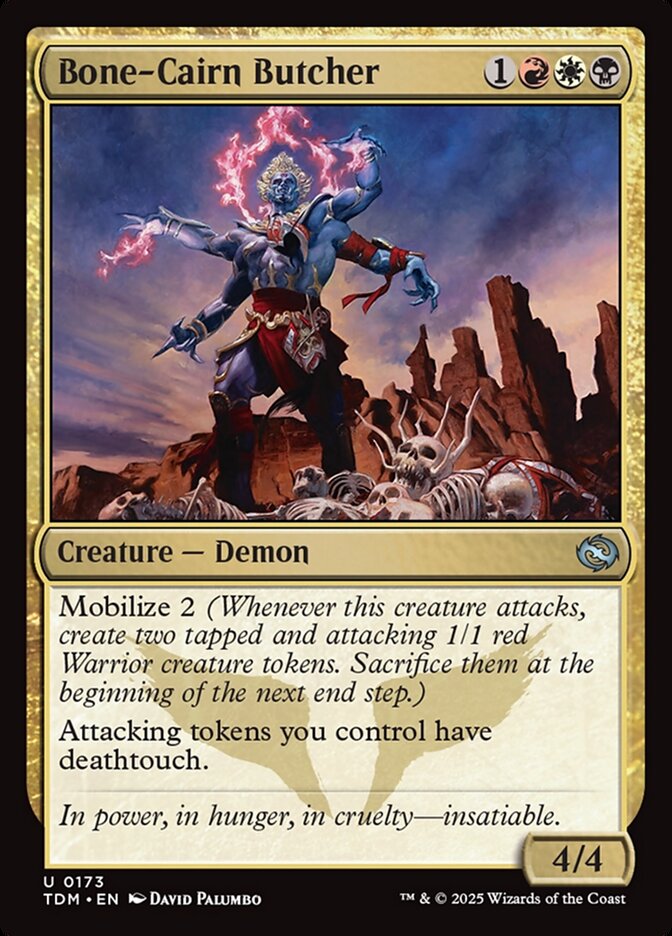 Bone-Cairn Butcher 173 (Tarkir: Dragonstorm)  | Good Games Adelaide SA