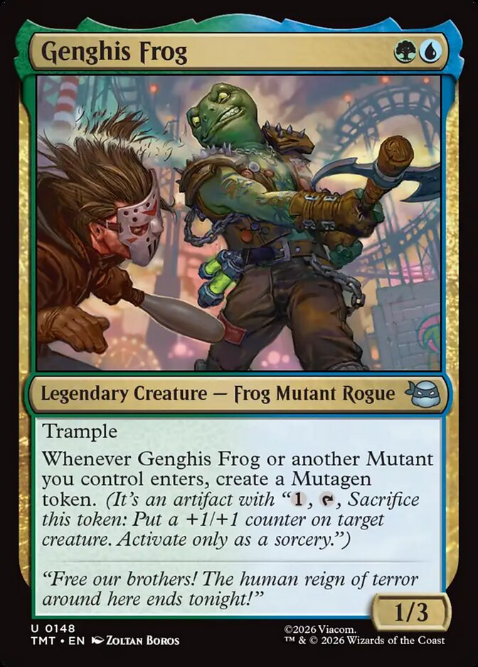 Genghis Frog 148 (Teenage Mutant Ninja Turtles)  | Good Games Adelaide SA