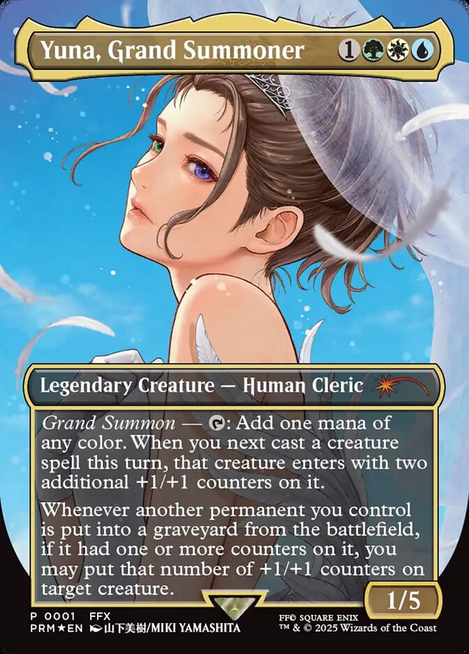 Yuna, Grand Summoner 1 (WPN & Gateway Promos)  - Foil | Good Games Adelaide SA