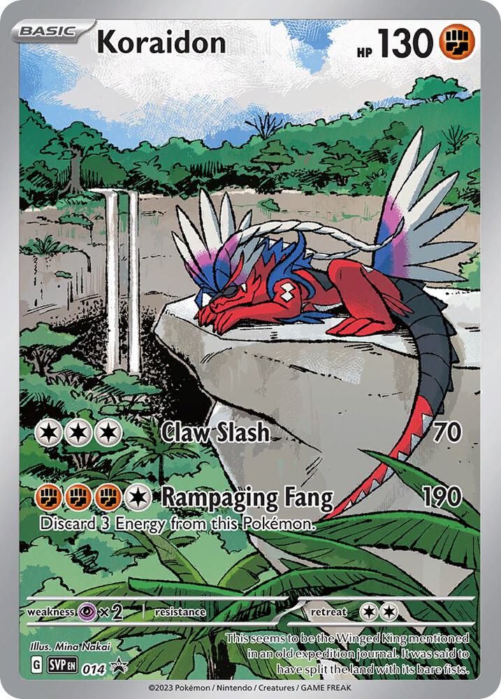 Koraidon 014 (SV: Scarlet & Violet Promo Cards)  - Holofoil | Good Games Adelaide SA