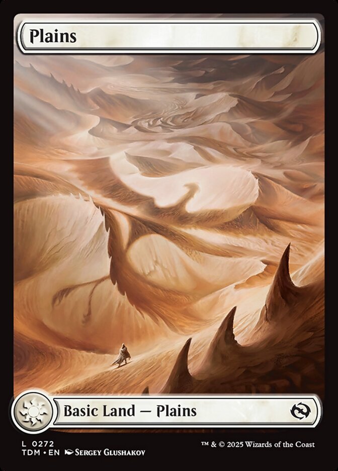 Plains 272 (Tarkir: Dragonstorm)  - Foil | Good Games Adelaide SA