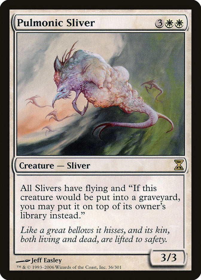 Pulmonic Sliver 36 (Time Spiral)  - Foil | Good Games Adelaide SA