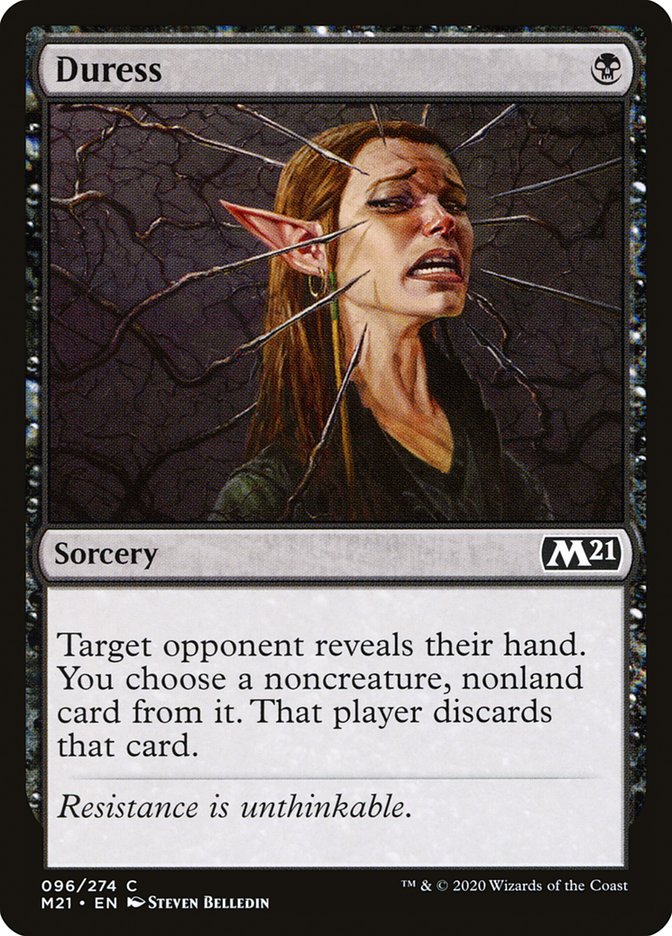 Duress 96 (Core Set 2021)  | Good Games Adelaide SA