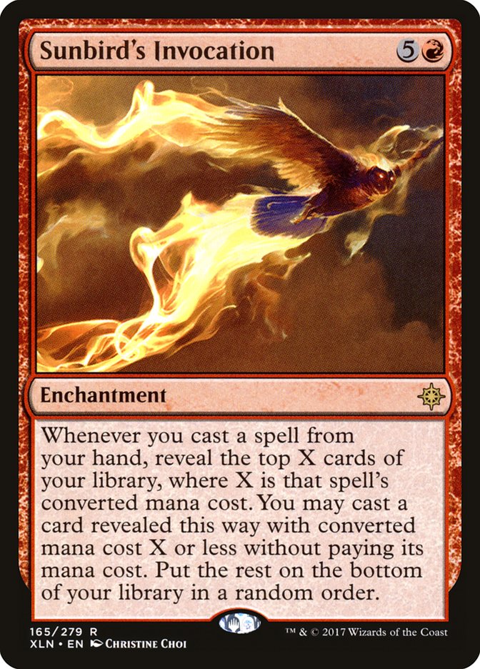 Sunbird's Invocation 165 (Ixalan)  - Foil | Good Games Adelaide SA