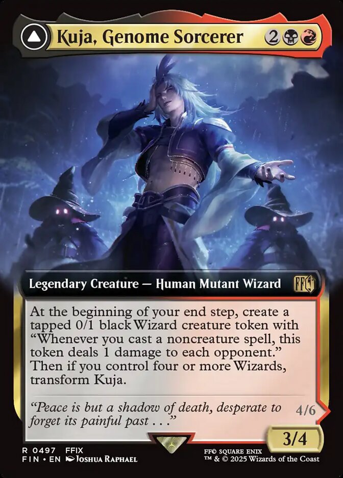 Kuja, Genome Sorcerer // Trance Kuja, Fate Defied 497 (FINAL FANTASY)  - Extended Art | Good Games Adelaide SA