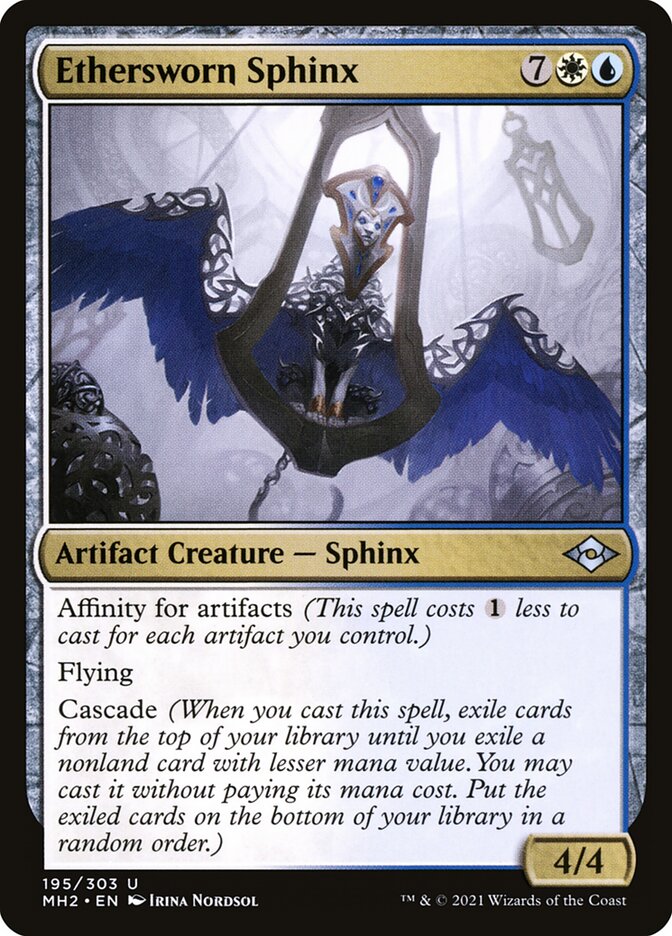 Ethersworn Sphinx 195 (Modern Horizons 2)  - Foil | Good Games Adelaide SA