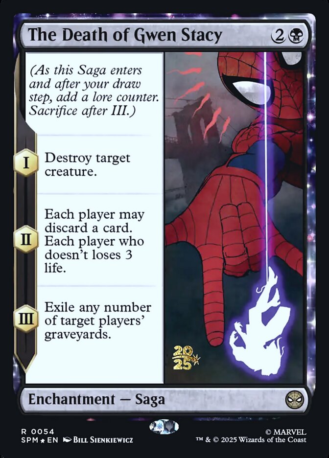 The Death of Gwen Stacy 54 (Prerelease Cards)  - Foil | Good Games Adelaide SA