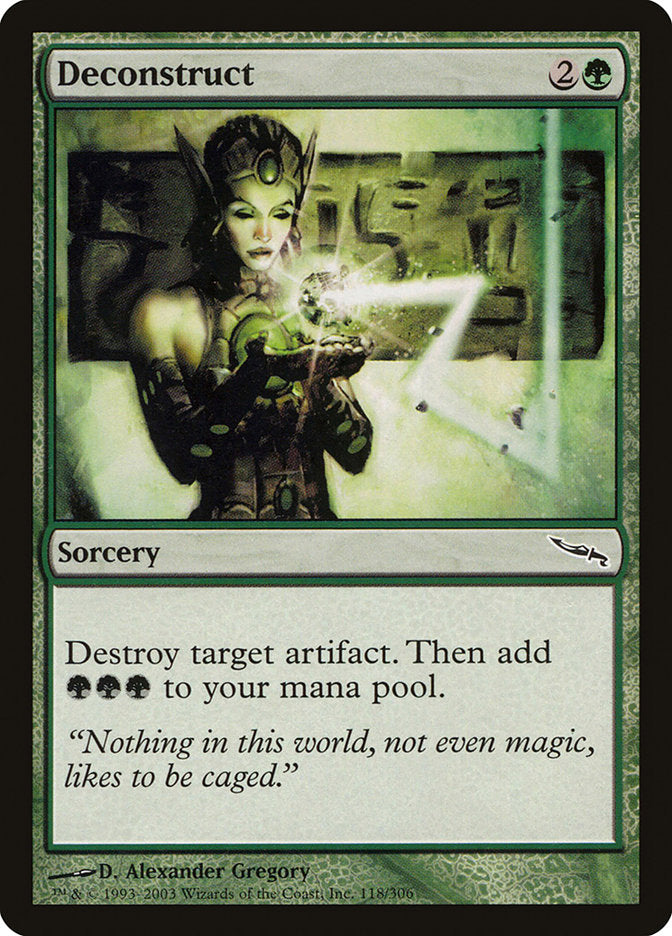 Deconstruct 118 (Mirrodin)  | Good Games Adelaide SA