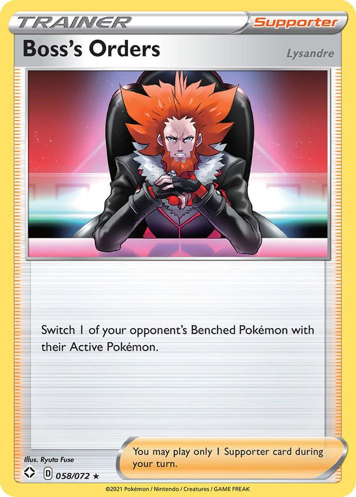 Boss's Orders 058/072 (Shining Fates)  | Good Games Adelaide SA