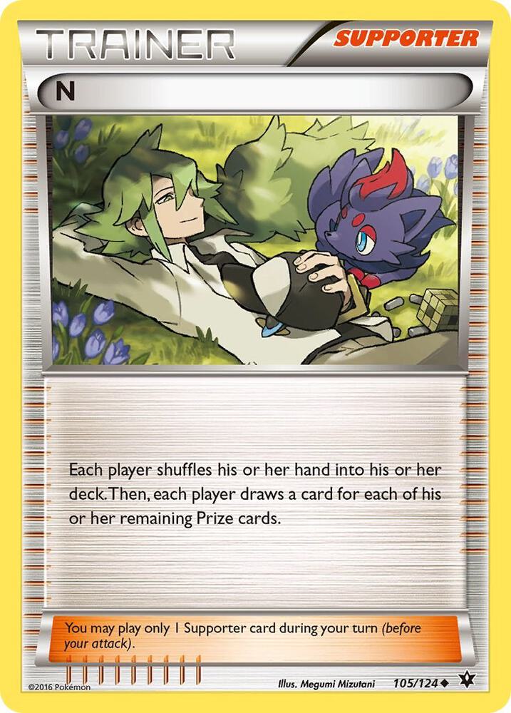 N 105/124 (XY - Fates Collide)  | Good Games Adelaide SA