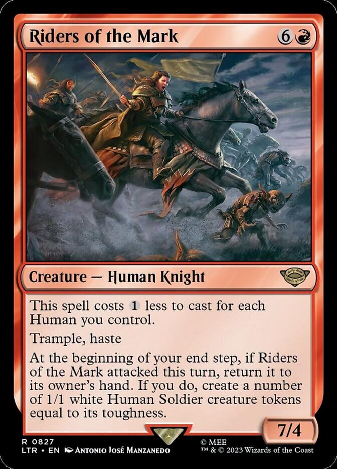 Riders of the Mark 827 (Universes Beyond: The Lord of the Rings: Tales of Middle-earth)  | Good Games Adelaide SA