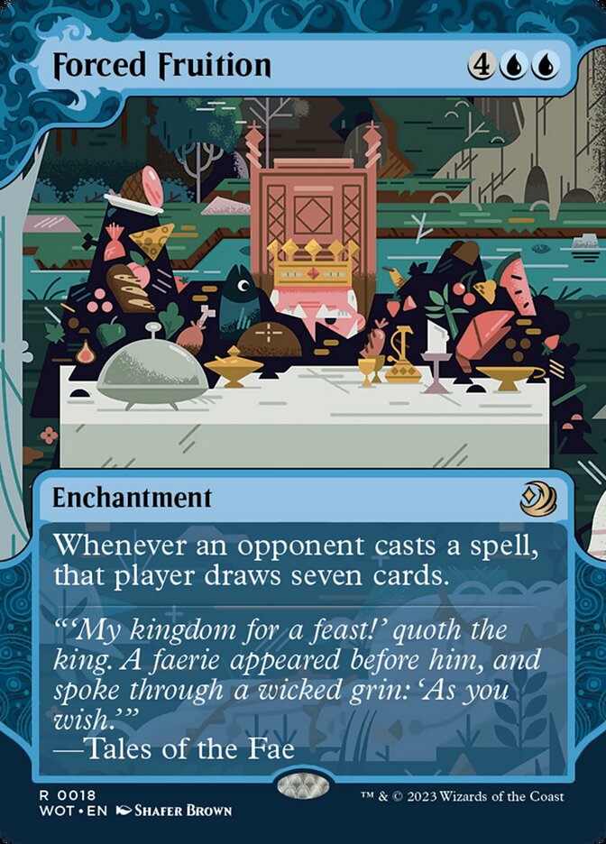 Forced Fruition 18 (Wilds of Eldraine: Enchanting Tales)  - Foil | Good Games Adelaide SA
