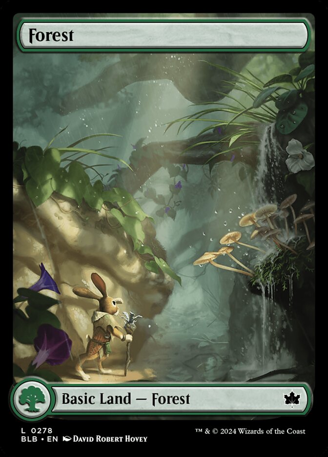 Forest 278 (Bloomburrow)  - Foil | Good Games Adelaide SA