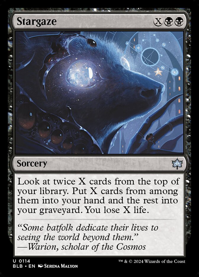 Stargaze 114 (Bloomburrow)  - Foil | Good Games Adelaide SA