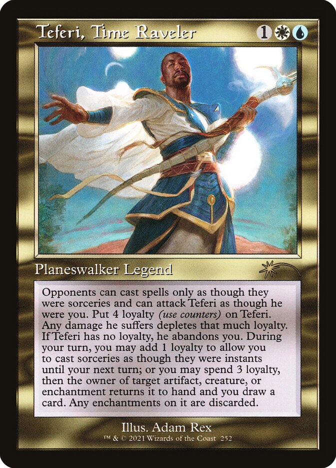 Teferi, Time Raveler 252 (Secret Lair Drop Series)  | Good Games Adelaide SA