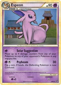 Espeon 2 90 HGSS Undaunted 002/090 (Deck Exclusives)  | Good Games Adelaide SA