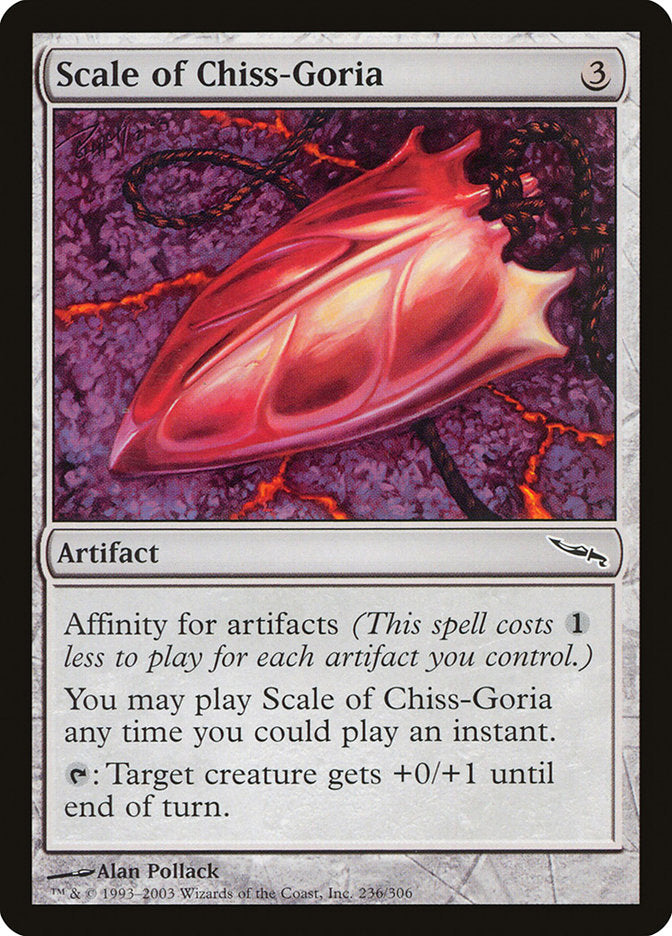 Scale of Chiss-Goria 236 (Mirrodin)  - Foil | Good Games Adelaide SA