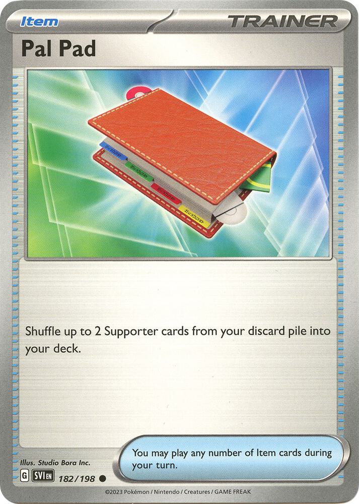 Pal Pad 182/198 (SV01: Scarlet & Violet Base Set)  | Good Games Adelaide SA